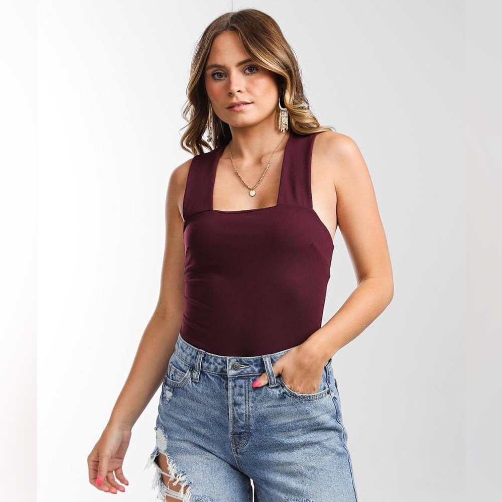 NWT Free People She's So Sleek Duo Bodysuit